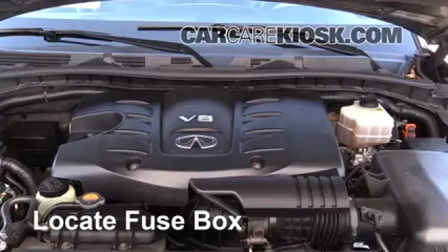 2011 Infiniti QX56 5.6L V8 Fusible (motor) Control